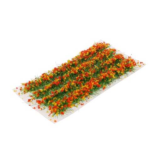 OFFIGAM 1 Schachtel Kunstrasen kunstpflanze kunstplflanze Handgemachte Dekoration Kunstblumen naturdeko Miniatur Moos Miniatur-Pflanzencluster Blütentrauben Mini-Blütentraube Harz von OFFIGAM