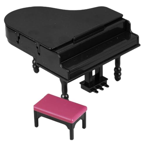 OFFIGAM 1 Set Mini Klavierdekoration Musik Mini Klavier Für Puppenhaus Klavier Und Hocker Mini Möbel Für Puppenhaus Puppenhaus Modernes Miniatur Puppenhaus Zubehör Puppen Abs OFFIGAM 1 Set Mini Klavierdekoration Musik Mini Klavier Für Puppenhaus Klavier Und Hocker Mini Möbel Für Puppenhaus Puppenhaus Modernes Miniatur Puppenhaus Zubehör Puppen Abs von OFFIGAM