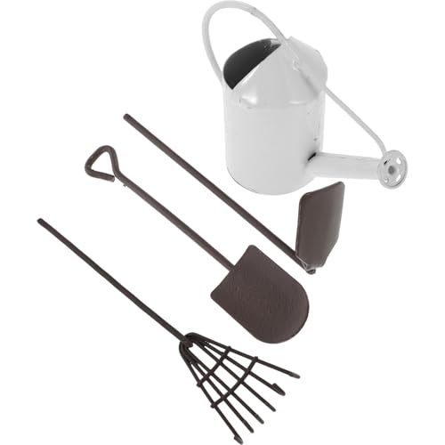 OFFIGAM 1 Set Mini-rechen: Kleine Gartengeräte Für Puppenhäuser – Mini-gartengeräte Für Sukkulenten, Dekoration Für Den - Und Außenbereich von OFFIGAM