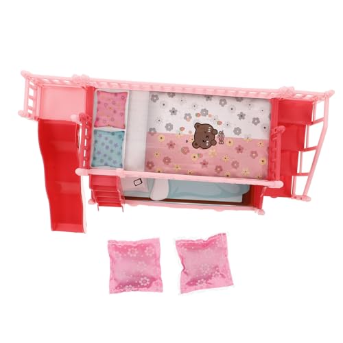 OFFIGAM 1 Set Miniatur-puppenhaus, Etagenbett, Puppenhaus-zubehör, Miniatur-Bett, Puppenhaus-möbel, Bett, Modell, Puppenhaus, Szenen-Layout-Requisite OFFIGAM 1 Set Miniatur-puppenhaus, Etagenbett, Puppenhaus-zubehör, Miniatur-Bett, Puppenhaus-möbel, Bett, Modell, Puppenhaus, Szenen-Layout-Requisite von OFFIGAM
