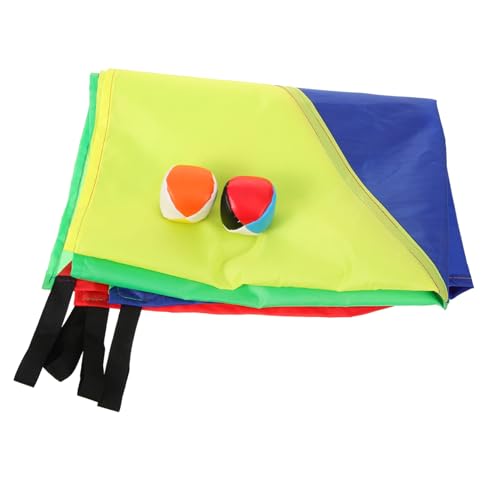 OFFIGAM 1 Set Sensorisches Trainingsspielzeug Für Sensorisches Spiele Für Draußen Für Draußen Regenbogen Fallschirm Für Kinderspielzeug Pädagogisches Sensorisches Fitnessgerät von OFFIGAM