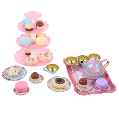 OFFIGAM 1 Set Teeservice Geschirr Teekannen Teedose Teetasse Simulation Küchenzubehör Mädchen Kleinkind Teeparty Dekorationen Miniatur Teegeschirr Kinderspielzeug Weißblech OFFIGAM 1 Set Teeservice Geschirr Teekannen Teedose Teetasse Simulation Küchenzubehör Mädchen Kleinkind Teeparty Dekorationen Miniatur Teegeschirr Kinderspielzeug Weißblech von OFFIGAM