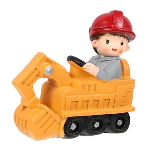 OFFIGAM 1 Stück Bagger Ornamente Muldenkipper Feuerwehrauto Für Jungen Lkw Traktor Kuchen Mikro Landschafts Ornament Desktop Desktop Ornament Harz OFFIGAM 1 Stück Bagger Ornamente Muldenkipper Feuerwehrauto Für Jungen Lkw Traktor Kuchen Mikro Landschafts Ornament Desktop Desktop Ornament Harz von OFFIGAM