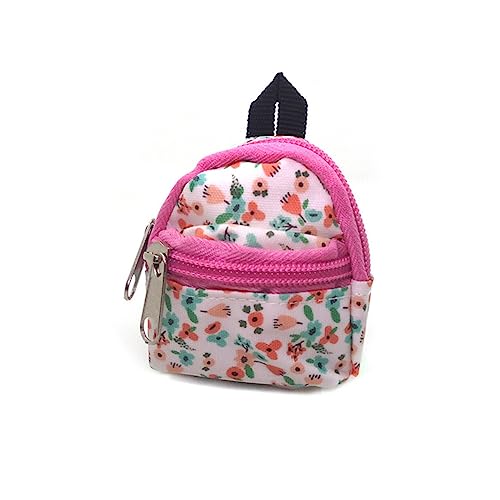 OFFIGAM 1 Stück Dollhouse Zubehör Rucksack Rucksack Rucksack Puppen Mini-Rucksack Spielzeugtaschen Für Pu-Leder von OFFIGAM