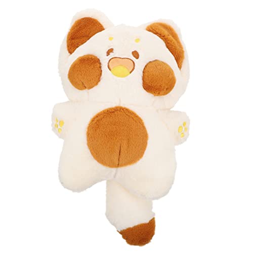 OFFIGAM 1 Stück Doodle Katze Plüschmännchen Niedliche Sache Koala Plüschtier Kreative Puppe Geburtstagsgeschenk Puppe Schlafzimmerdekoration Pp Baumwolle Orange von OFFIGAM