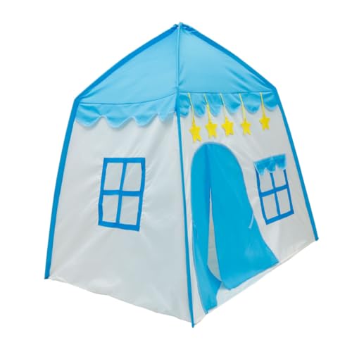 OFFIGAM 1 Stück Kinderzeltspielzeughaus Kinderzelt drinnen Teepee Zelt für Tent zelte Indoor-Spielhaus für Mädchen großes spielhaus für mädchen Fasergerüst Blue OFFIGAM 1 Stück Kinderzeltspielzeughaus Kinderzelt drinnen Teepee Zelt für Tent zelte Indoor-Spielhaus für Mädchen großes spielhaus für mädchen Fasergerüst Blue von OFFIGAM