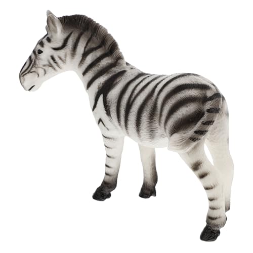 OFFIGAM 1 Stück simulierte Tiere Animal Toys Tierfiguren für Kleinkinder Educational Toys Tiermodelle Zebra-Tierfiguren Zebrafigur für Zebra-Modell Zebra-Figur Vinyl Weiß OFFIGAM 1 Stück simulierte Tiere Animal Toys Tierfiguren für Kleinkinder Educational Toys Tiermodelle Zebra-Tierfiguren Zebrafigur für Zebra-Modell Zebra-Figur Vinyl Weiß von OFFIGAM
