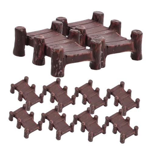 OFFIGAM 10 Stück Mikro Landschaftskorridor Puppenbett Mini Schwimmpuppe Babypuppenzeug Gartenspielzeug Gartenornamente Gartenzwerg Für Draußen Puppenhaus Puppenhausmöbel Puppen von OFFIGAM
