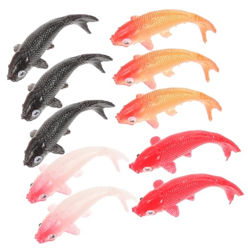 OFFIGAM 10 Stück Puppenhaus-Modell Meerestiere Figuren Schwebend Bejewel Künstlich Aquarium Hai Winzig Bausatz Fisch Anlage Muscheln Schüssel Essen Netz Plastik OFFIGAM 10 Stück Puppenhaus-Modell Meerestiere Figuren Schwebend Bejewel Künstlich Aquarium Hai Winzig Bausatz Fisch Anlage Muscheln Schüssel Essen Netz Plastik von OFFIGAM