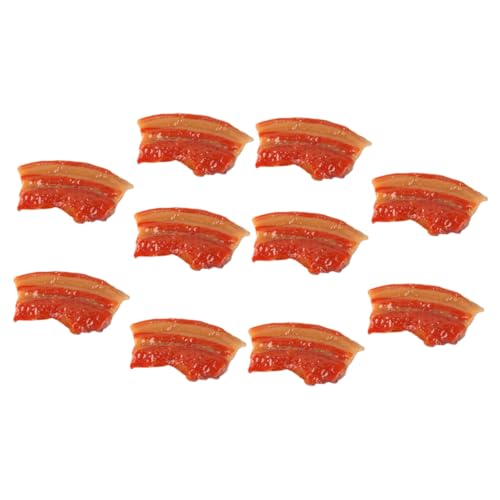 OFFIGAM Simuliertes Fleischmodell 10 Stücke Lebensechte Küchen Dekoration für Party und Spiel Künstliches Bauchspeck Modell für Hotpot und Restaurant OFFIGAM Simuliertes Fleischmodell 10 Stücke Lebensechte Küchen Dekoration für Party und Spiel Künstliches Bauchspeck Modell für Hotpot und Restaurant von OFFIGAM