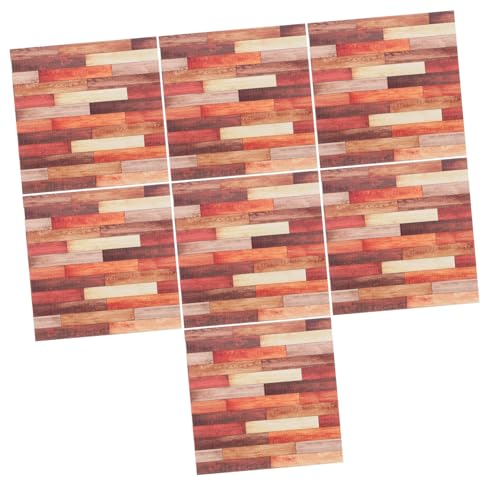 OFFIGAM 10 Stück Teiliges Mini Bodenaufkleber Selbstklebende Holzmaserung Tapeten für Puppenhaus Deko Sticker für Bad Wohnzimmer Schlafzimmer Einfache DIY Anwendung Langlebig und OFFIGAM 10 Stück Teiliges Mini Bodenaufkleber Selbstklebende Holzmaserung Tapeten für Puppenhaus Deko Sticker für Bad Wohnzimmer Schlafzimmer Einfache DIY Anwendung Langlebig und von OFFIGAM