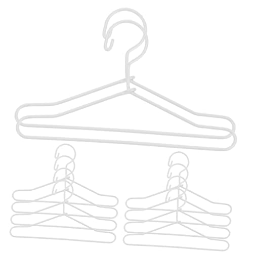 OFFIGAM 10 Stück Teiliges Mini Kleiderbügel für Puppen Weiße Mini Hänger für Puppenbekleidung für Puppenschränke und Zubehör Platzsparend Praktisch OFFIGAM 10 Stück Teiliges Mini Kleiderbügel für Puppen Weiße Mini Hänger für Puppenbekleidung für Puppenschränke und Zubehör Platzsparend Praktisch von OFFIGAM