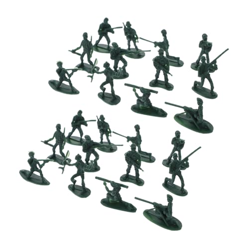 OFFIGAM 100Stücke Mini Soldaten Figuren Militärische Modelle Für Miniaturszenen Sandtisch Dekoration Kleine Soldatenhandwerk Für Sammler von OFFIGAM