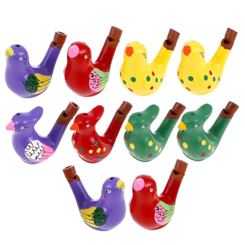 OFFIGAM 10 Stücke Vögel Pfeifen Wasser Spielzeug Für Jungen Und Mädchen Party Pfeifen Keramik Musical Instrument Spielzeug OFFIGAM 10 Stücke Vögel Pfeifen Wasser Spielzeug Für Jungen Und Mädchen Party Pfeifen Keramik Musical Instrument Spielzeug von OFFIGAM