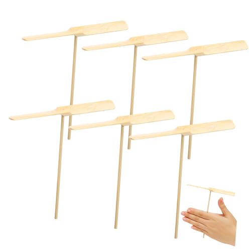 OFFIGAM 10Stücke Fliegende Holzlibelle Interaktives Outdoor für Kreatives Design Leicht und Tragbar Fördert die Eltern Junge Mädchen Beziehung für im Freien von OFFIGAM