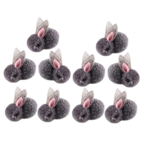 OFFIGAM 10Stücke Mini Plüschkaninchen DIY Kaninchen Ornament Weiche Stofftiere für Bastelprojekte Zubehör für Kleidung und Dekoration OFFIGAM 10Stücke Mini Plüschkaninchen DIY Kaninchen Ornament Weiche Stofftiere für Bastelprojekte Zubehör für Kleidung und Dekoration von OFFIGAM