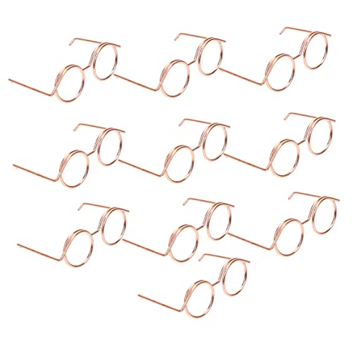 OFFIGAM 10Stücke Mini Sonnenbrille für Puppen Teiliges Rand Puppenbekleidungszubehör und Requisiten für DIY Projekte und Fotografie OFFIGAM 10Stücke Mini Sonnenbrille für Puppen Teiliges Rand Puppenbekleidungszubehör und Requisiten für DIY Projekte und Fotografie von OFFIGAM