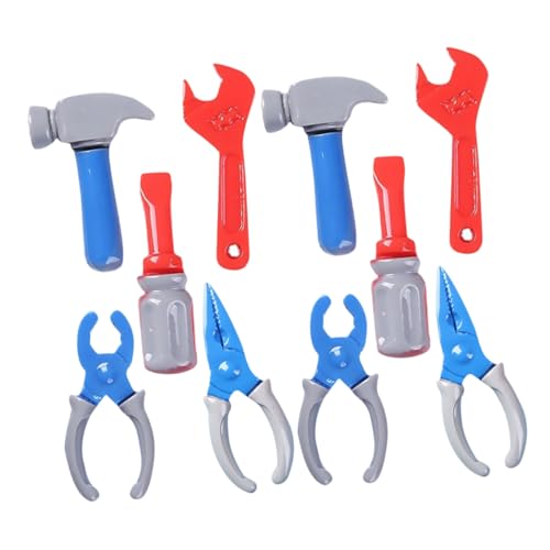 OFFIGAM 10er Set Simulationstool Puppe Miniaturwerkzeuge Für Mini-Werkzeuge Mini-Sachen Mini-Tool-Ornamente Tiny House Accessoires Plastik von OFFIGAM