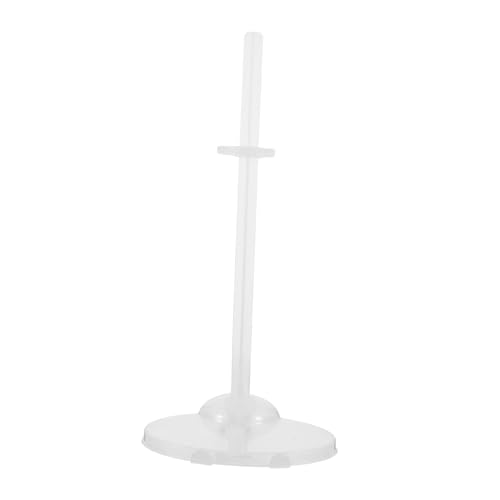 OFFIGAM 12 Stück Puppenständer Figur Spielzeugregal Figur Puppenregal Puppenstütze Modepuppe Actionfigur Display Puppenzubehör Puppenhäuser Puppenhalter Displaypuppen Kunststoff von OFFIGAM