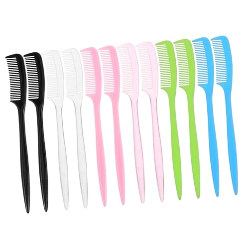 OFFIGAM 12 Stück Zubehör Puppenzubehör Haarkamm Haarkamm Für Kleine Kämme Haarkamm Minikamm Kamm Perücke Rattenschwanzkamm Puppenhaarbürste Kunststoff OFFIGAM 12 Stück Zubehör Puppenzubehör Haarkamm Haarkamm Für Kleine Kämme Haarkamm Minikamm Kamm Perücke Rattenschwanzkamm Puppenhaarbürste Kunststoff von OFFIGAM