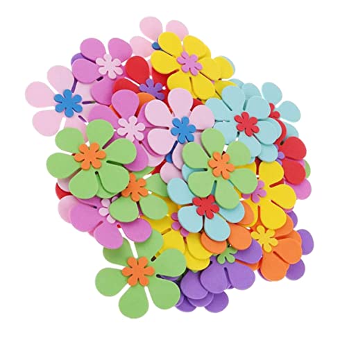OFFIGAM 120 Stück Schaumblumen Dekoration DIY Blüten für Kreative Bastelprojekte Kindergarten und Schule Große Sichere und Hochwertige Kunstblumen für Charmante Arrangements OFFIGAM 120 Stück Schaumblumen Dekoration DIY Blüten für Kreative Bastelprojekte Kindergarten und Schule Große Sichere und Hochwertige Kunstblumen für Charmante Arrangements von OFFIGAM