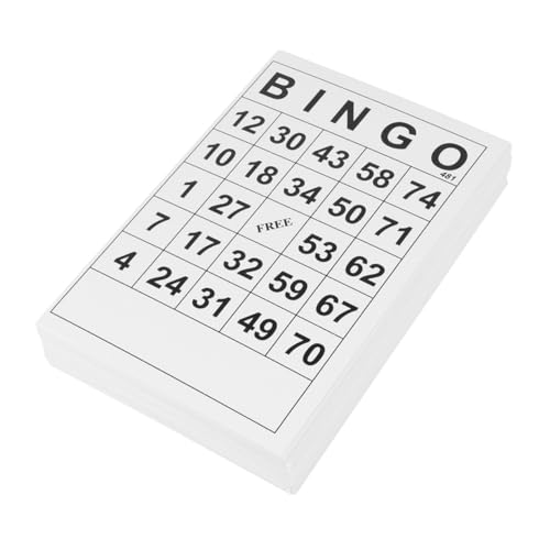OFFIGAM 120Stücke Bingokarten für Interaktives Lernspielzeug Geselligkeit für Partys Familienfeiern und Spieleabende Langlebig und Wiederverwendbar Tolles OFFIGAM 120Stücke Bingokarten für Interaktives Lernspielzeug Geselligkeit für Partys Familienfeiern und Spieleabende Langlebig und Wiederverwendbar Tolles von OFFIGAM