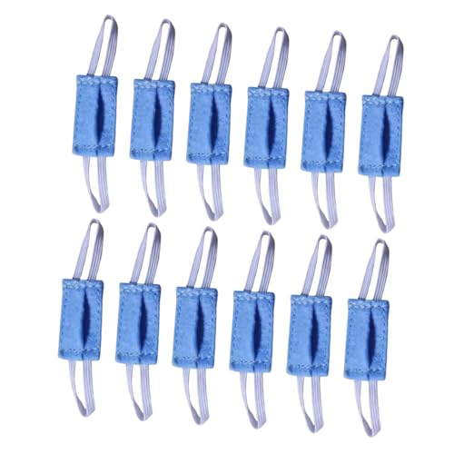 OFFIGAM 12Stücke Mini Puppenmasken DIY Miniatur Gesichtsmaske für Puppenverkleidung und Kreative Bastelprojekte von OFFIGAM