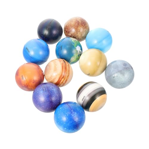 OFFIGAM 12Stücke Planet Hüpfkugeln Springende Bälle für Frühbildungsspielzeug Stressabbau für Erwachsene Sicheres Material für Unbedenklichen Spielspaß OFFIGAM 12Stücke Planet Hüpfkugeln Springende Bälle für Frühbildungsspielzeug Stressabbau für Erwachsene Sicheres Material für Unbedenklichen Spielspaß von OFFIGAM