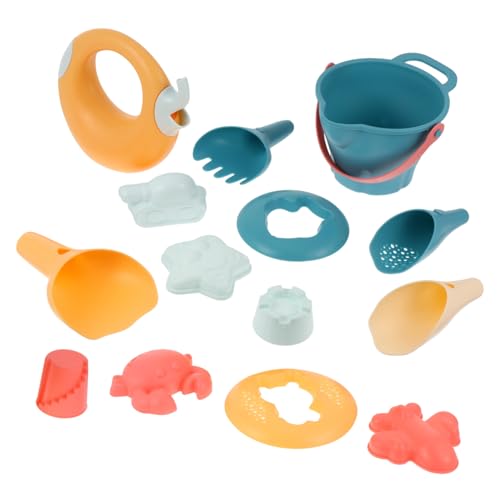 OFFIGAM 14Stücke Teiliges Sandausgusswerkzeug Set für Kreatives Strandspielzeug mit Glatten Ecken Fördert Farbenkenntnis Kreativität und Koordination für Jungen OFFIGAM 14Stücke Teiliges Sandausgusswerkzeug Set für Kreatives Strandspielzeug mit Glatten Ecken Fördert Farbenkenntnis Kreativität und Koordination für Jungen von OFFIGAM