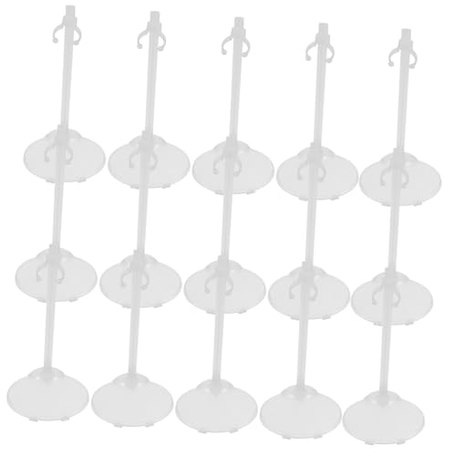OFFIGAM 15 Stück Teiliges Puppenständer Transparente Ständer für Puppen Stabiler Doll Support zur Einfachen Präsentation oder Tischen für Puppenspiele und Kreative Displays OFFIGAM 15 Stück Teiliges Puppenständer Transparente Ständer für Puppen Stabiler Doll Support zur Einfachen Präsentation oder Tischen für Puppenspiele und Kreative Displays von OFFIGAM