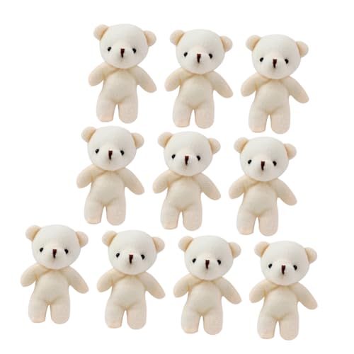OFFIGAM 15Stücke Bärenpuppen Dekorative Bärendekoration Kleine DIY Anhänger für Schlüssel und Blumensträuße Tragbar und Leicht für Kreative Bastelprojekte OFFIGAM 15Stücke Bärenpuppen Dekorative Bärendekoration Kleine DIY Anhänger für Schlüssel und Blumensträuße Tragbar und Leicht für Kreative Bastelprojekte von OFFIGAM