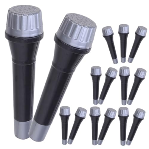 OFFIGAM Kunststoff Kinder Mikrofon Requisiten 16 Stücke Pretend Spielen Simulation Mic Gefälschte Prop OFFIGAM Kunststoff Kinder Mikrofon Requisiten 16 Stücke Pretend Spielen Simulation Mic Gefälschte Prop von OFFIGAM