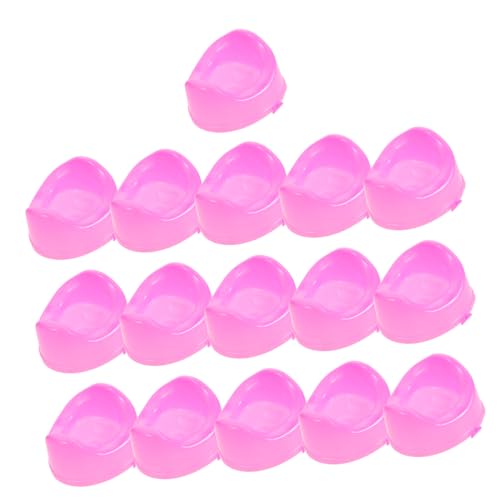 OFFIGAM 16 Teiliges Puppen Wc Mini Babypuppen Töpfchen Kinderspielzeug Babypuppen Für Babys Mini Toilettenschüssel Puppenhaus Mini Möbel Puppenhaus Möbel Miniatur Rosa von OFFIGAM