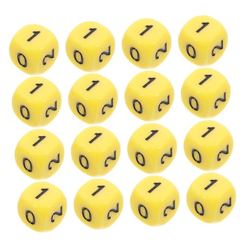 OFFIGAM 16-teiliges Mathematik-zahlenwürfel-Set: 16-mm-lernwürfel-Set – Mathe-Tools Zum Unterrichten Von Zahlen – Tragbare Lernwerkzeuge Für Zuhause Und Die Schule von OFFIGAM