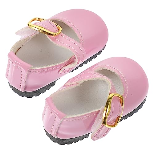 OFFIGAM 1paar Bjd Schuhe Für Puppen Leichte Und Elegante Leder-Schuhe Für Gelenkpuppen Für Puppen-Outfits Und Kreatives Spielen von OFFIGAM