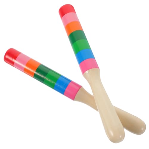 OFFIGAM 1Paar Musikstäbe aus Holz für Rhythmus Sticks für Percussion Klarer für Musikalische Darbietungen des Musikalischen Talents für Musikunterricht und Kreative OFFIGAM 1Paar Musikstäbe aus Holz für Rhythmus Sticks für Percussion Klarer für Musikalische Darbietungen des Musikalischen Talents für Musikunterricht und Kreative von OFFIGAM