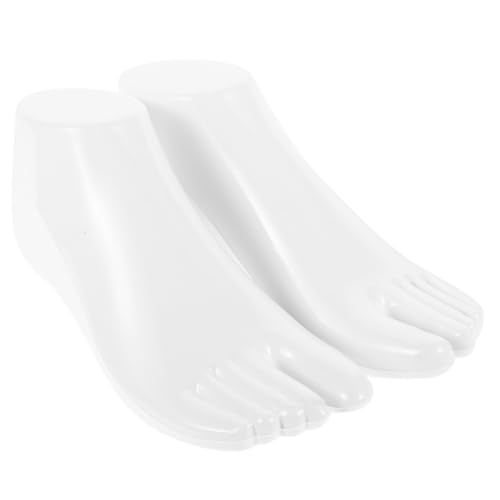 OFFIGAM 1Paar Realistische Kunststoff Fußmodelle für Schuhe Langlebiges Displaywerkzeug für Einzelhandel und Fotografie für Schuhgeschäfte und Ausstellungen OFFIGAM 1Paar Realistische Kunststoff Fußmodelle für Schuhe Langlebiges Displaywerkzeug für Einzelhandel und Fotografie für Schuhgeschäfte und Ausstellungen von OFFIGAM