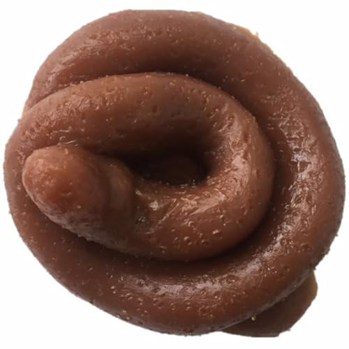 OFFIGAM 1Pc Simulation Kuh Hocker Neuheit Poop Party Spiel Prop Poop Realistische von OFFIGAM