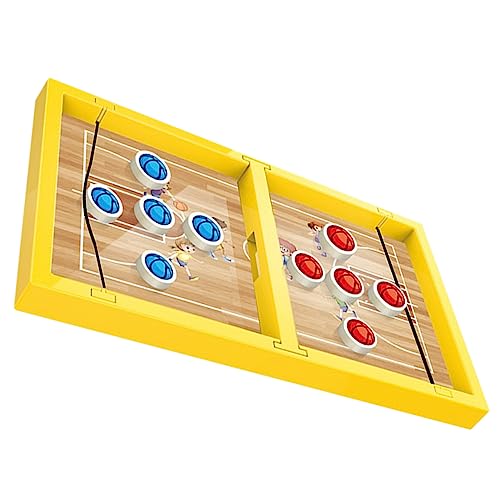 OFFIGAM 1Satz Fun Sling Puck Brettspiel mit Basketball für Partyspiel Strategischem und Problemlösungsfähigkeiten von OFFIGAM