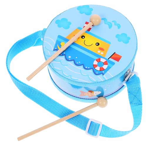 OFFIGAM 1Satz Handtrommel für Holz Cartoon Design Doppelseitige Percussion Instrument für Musikalische Erkundung und Kreative Entwicklung für Jungen und Mädchen OFFIGAM 1Satz Handtrommel für Holz Cartoon Design Doppelseitige Percussion Instrument für Musikalische Erkundung und Kreative Entwicklung für Jungen und Mädchen von OFFIGAM