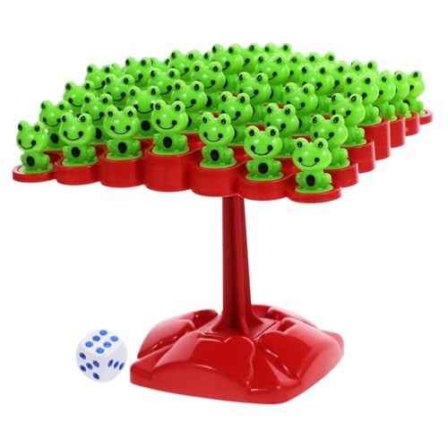 OFFIGAM 1Satz Interaktives Frosch Balance Baumspiel für Spieler Montessori Familien mit Fröschen und Fördert Strategisches und Bindung zwischen Eltern und Kindern von OFFIGAM