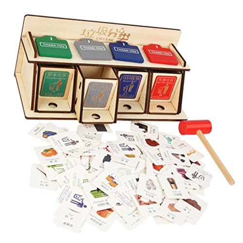 OFFIGAM 1Satz Müllsortierspielzeug für Pädagogisches Holzspielzeug zur Mülltrennung Kreatives DIY Lernspielzeug zur Praktischer Fähigkeiten für Kleine OFFIGAM 1Satz Müllsortierspielzeug für Pädagogisches Holzspielzeug zur Mülltrennung Kreatives DIY Lernspielzeug zur Praktischer Fähigkeiten für Kleine von OFFIGAM