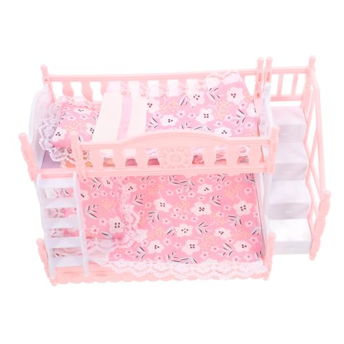 OFFIGAM 1Satz Puppen Miniaturbett Set Für Puppen Puppenhaus Möbel Für Fantasievolles Und Dekoration OFFIGAM 1Satz Puppen Miniaturbett Set Für Puppen Puppenhaus Möbel Für Fantasievolles Und Dekoration von OFFIGAM