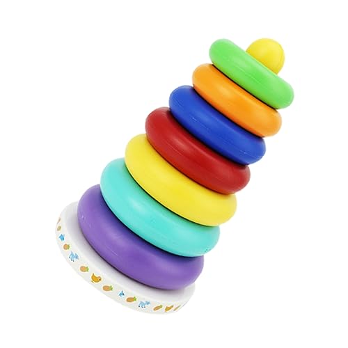 OFFIGAM 1satz Bunte Stapelringe Für Lernspielzeug Für Motorische Fähigkeiten Mit Klangfunktion Fördert Die Neugier Und Balance Für Kleinkinder Und Vorschulkinder OFFIGAM 1satz Bunte Stapelringe Für Lernspielzeug Für Motorische Fähigkeiten Mit Klangfunktion Fördert Die Neugier Und Balance Für Kleinkinder Und Vorschulkinder von OFFIGAM