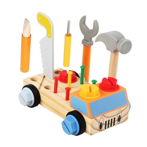OFFIGAM 1Satz Werkzeugset für Montessori Holzspielzeug zum Zusammenbauen von Spielzeugautos Sicheres Schraubenzieherbrett Feinmotorik Geeignet für Kreative Spielmomente OFFIGAM 1Satz Werkzeugset für Montessori Holzspielzeug zum Zusammenbauen von Spielzeugautos Sicheres Schraubenzieherbrett Feinmotorik Geeignet für Kreative Spielmomente von OFFIGAM