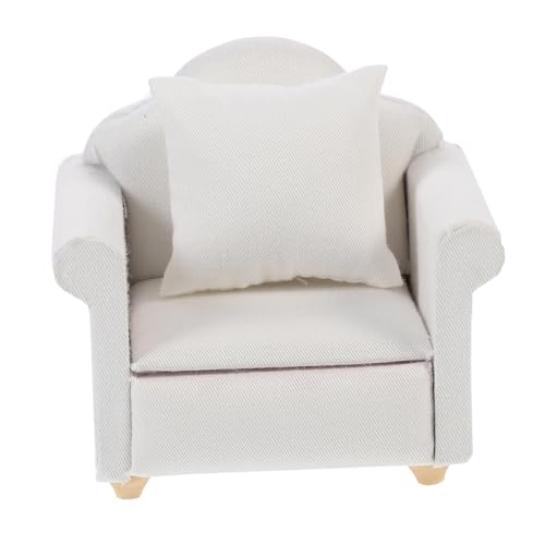 OFFIGAM Realistisches Weißes Miniatursofa Für Puppenhausmöbel Mini-Sofa-schmuck Für Die Desktop-anzeige OFFIGAM Realistisches Weißes Miniatursofa Für Puppenhausmöbel Mini-Sofa-schmuck Für Die Desktop-anzeige von OFFIGAM