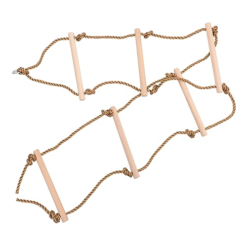 OFFIGAM 1Stück Holzleiter für Outdoor Kletterspielzeug Gleichgewicht und Koordination Robuste Freizeitleiter aus Holz und Pe Seil OFFIGAM 1Stück Holzleiter für Outdoor Kletterspielzeug Gleichgewicht und Koordination Robuste Freizeitleiter aus Holz und Pe Seil von OFFIGAM
