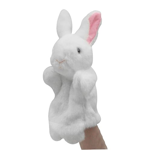 OFFIGAM 1Stück Kuschelige Handpuppe Kaninchen aus Plüsch Geschichtenpuppen für Sicheres und Langlebiges Rollenspiel Zubehör für Kreative Eltern Junge Mädchen Aktivitäten OFFIGAM 1Stück Kuschelige Handpuppe Kaninchen aus Plüsch Geschichtenpuppen für Sicheres und Langlebiges Rollenspiel Zubehör für Kreative Eltern Junge Mädchen Aktivitäten von OFFIGAM