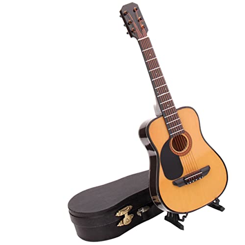 OFFIGAM 1Stück Mini Gitarrenmodell Hochwertige Haushaltsdekoration Langlebig und Ansprechend für Musikliebhaber Verschönerung Ihres OFFIGAM 1Stück Mini Gitarrenmodell Hochwertige Haushaltsdekoration Langlebig und Ansprechend für Musikliebhaber Verschönerung Ihres von OFFIGAM