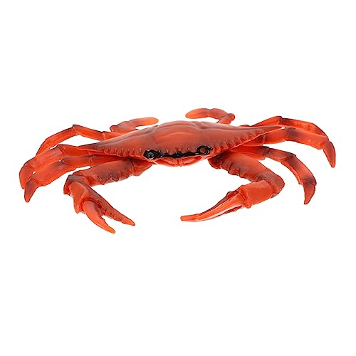 OFFIGAM 1stück Realistisches Mini Meerestier Spielzeug Krabben Modell Für Desktop Deko Lernspielzeug Für Kreative Fotografie Perfektes Für Jungen Und Mädchen von OFFIGAM